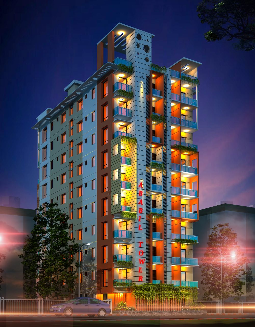 Ababil Tower exterior